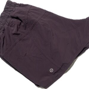 lululemon athletica  Purple Athletic running Shorts size 10